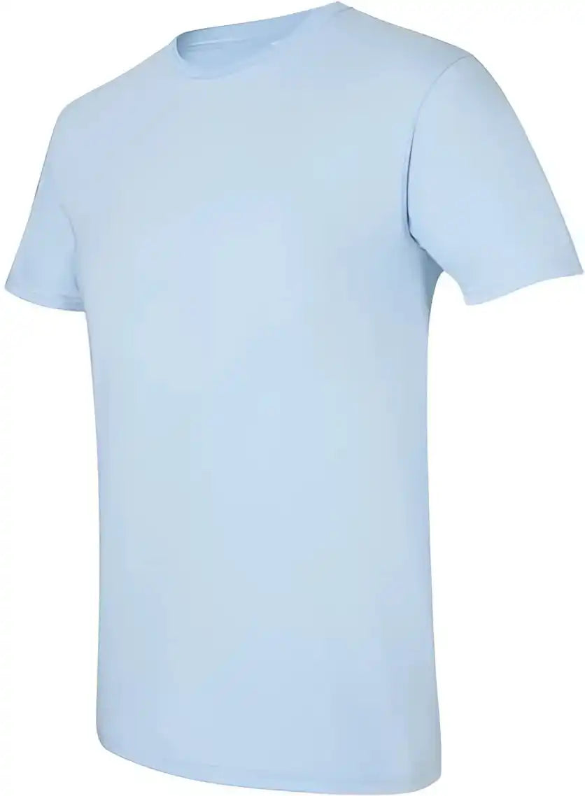 Gildan 64000 Softstyle t Shirt Light Blue
