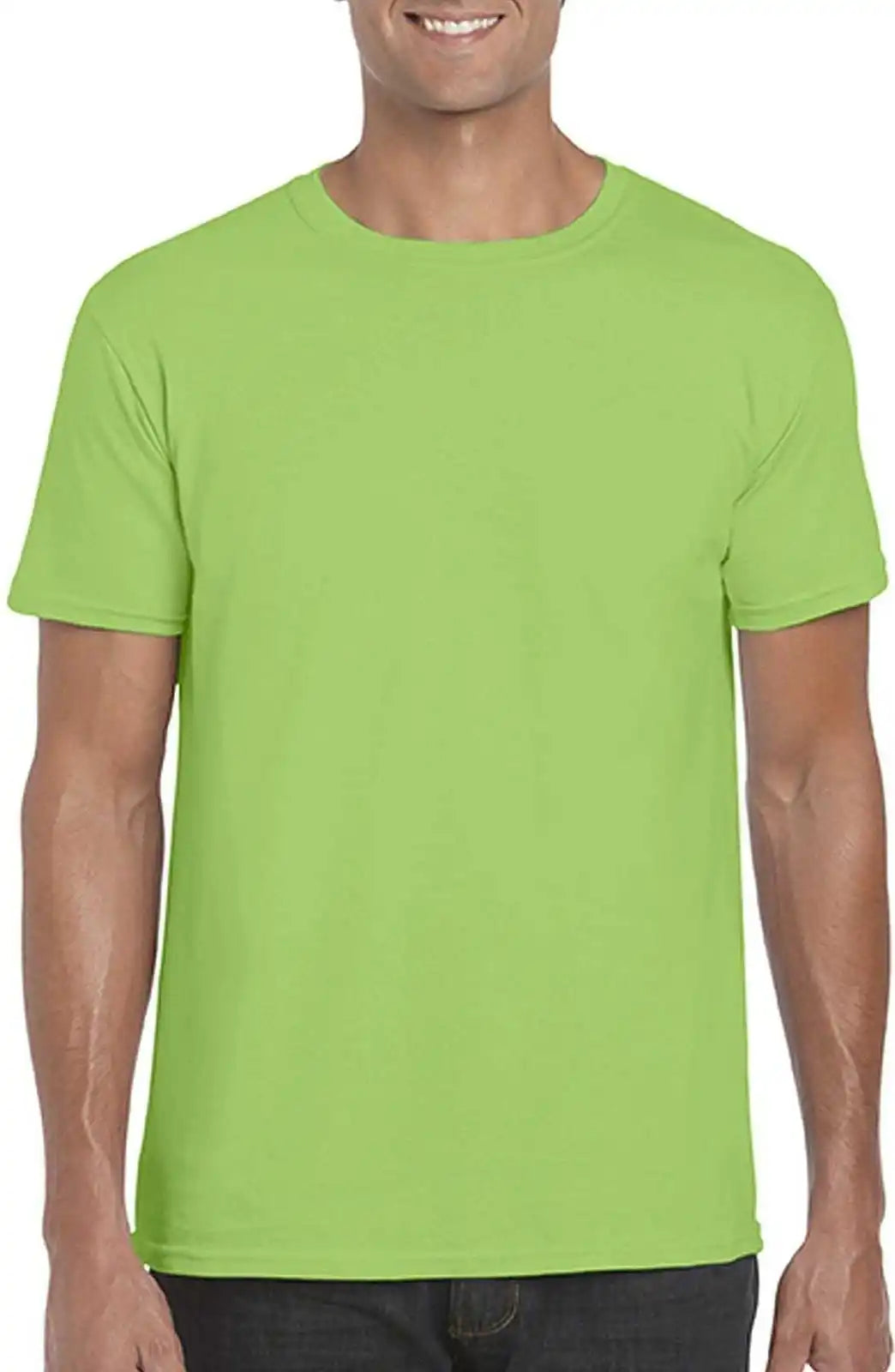 Gildan 64000 Softstyle t Shirt Lime