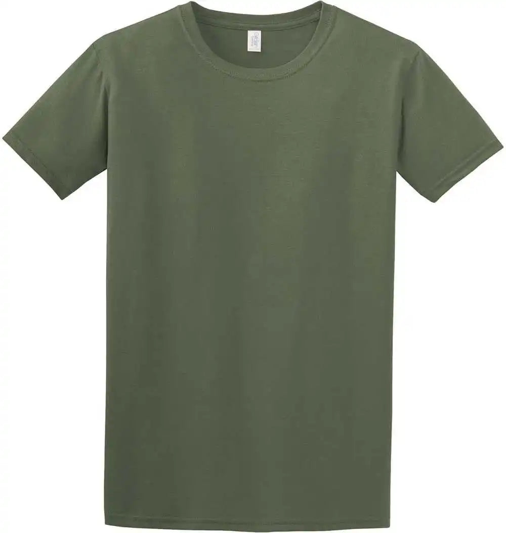 Gildan 64000 Softstyle t Shirt Military Green