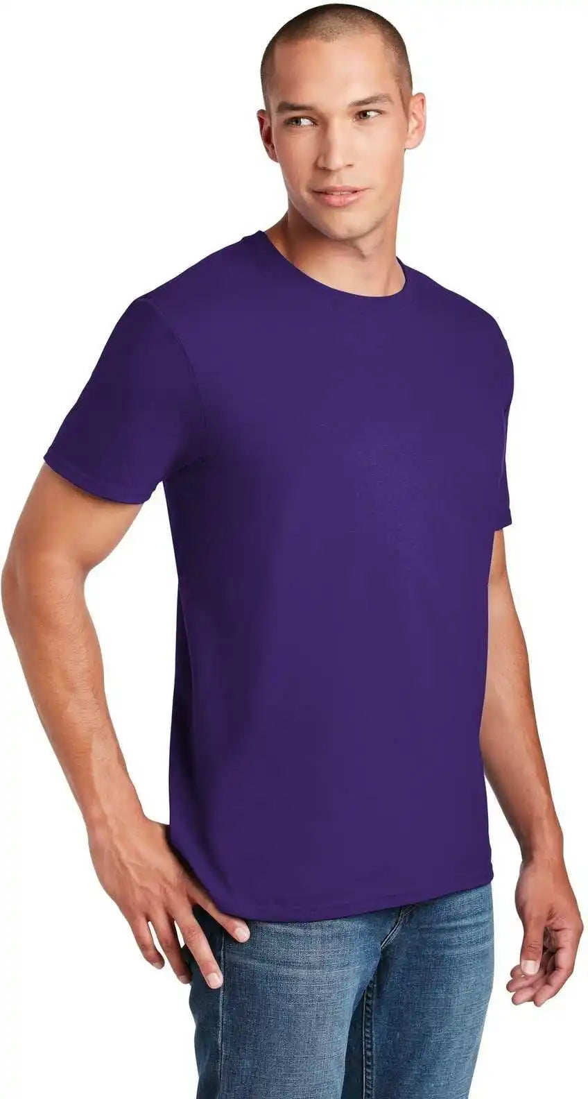 Gildan 64000 Softstyle t Shirt Purple