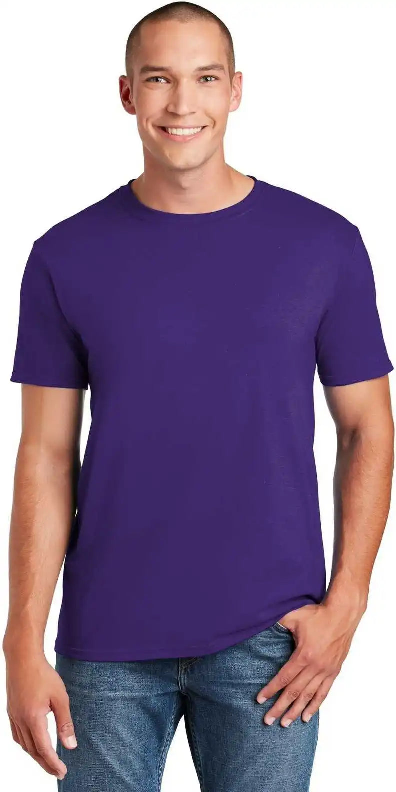 Gildan 64000 Softstyle t Shirt Purple