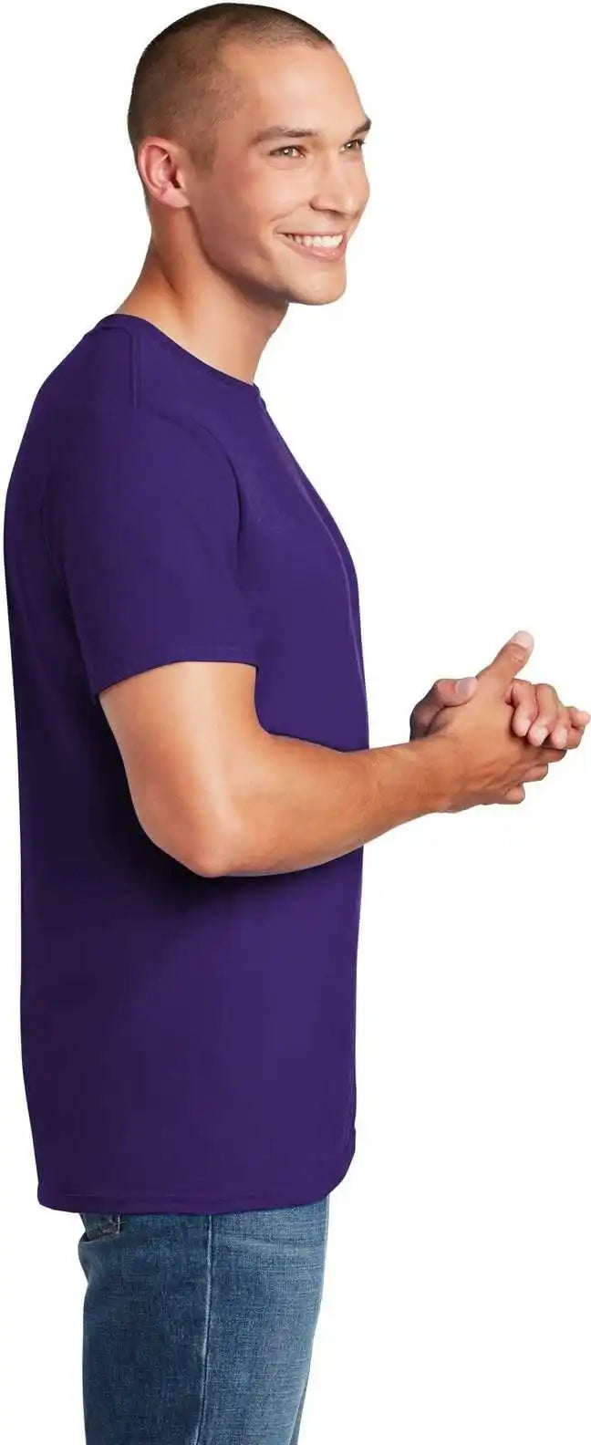 Gildan 64000 Softstyle t Shirt Purple