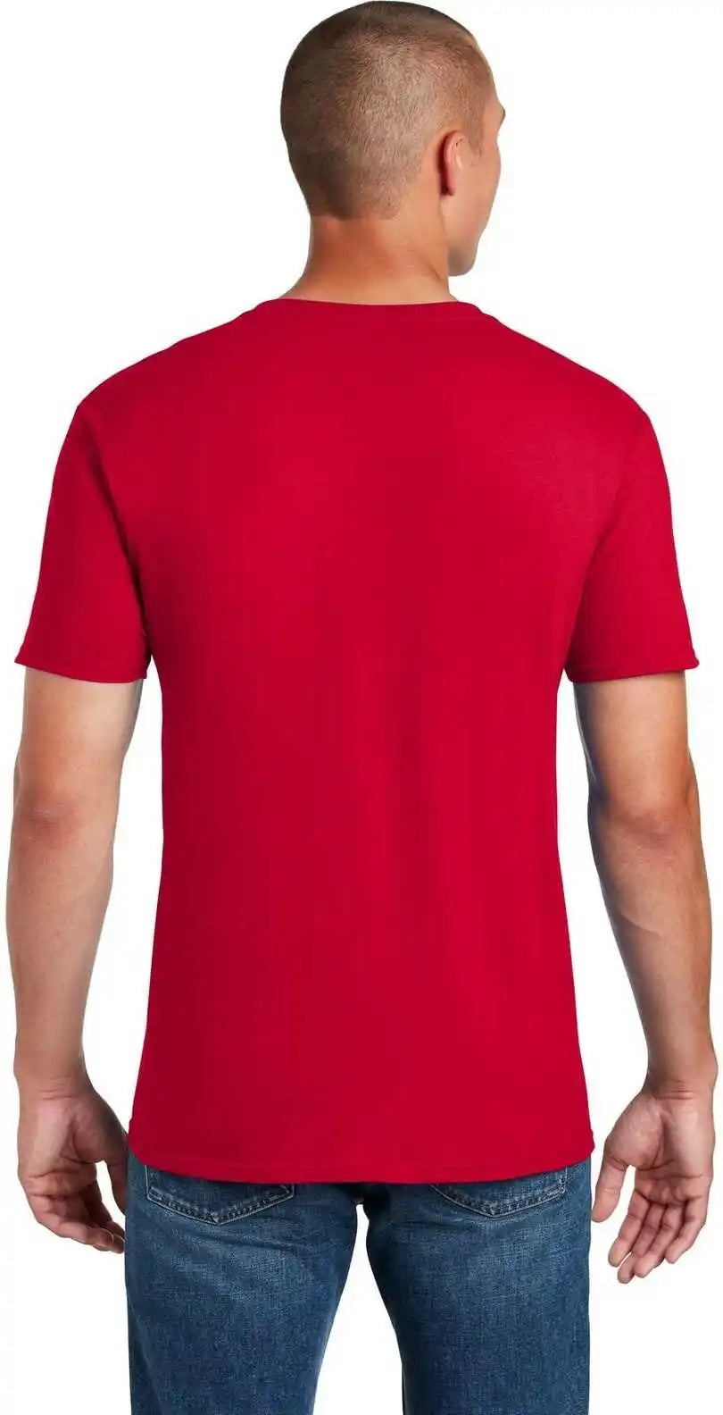 Gildan 64000 Softstyle t Shirt Red