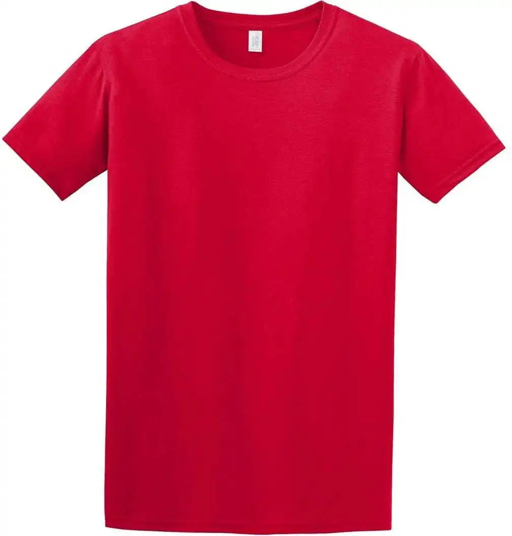 Gildan 64000 Softstyle t Shirt Red
