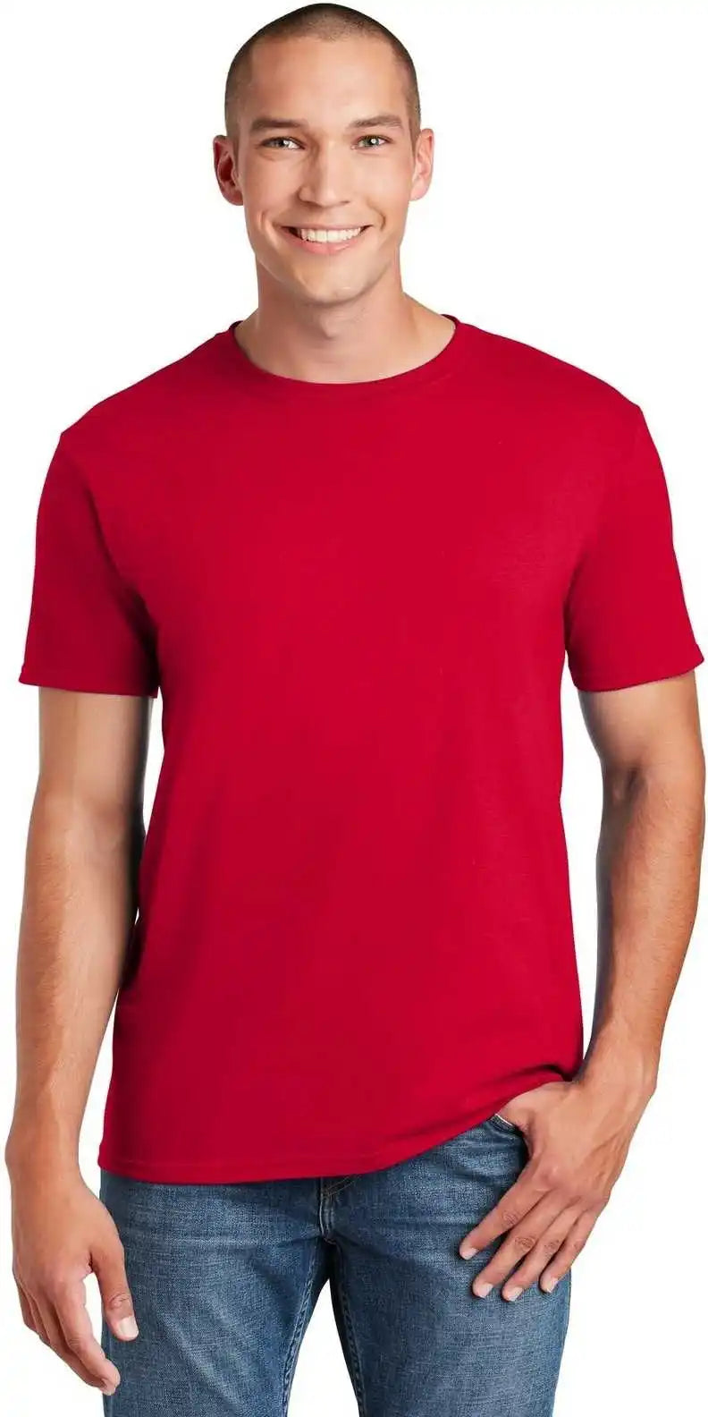 Gildan 64000 Softstyle t Shirt Red