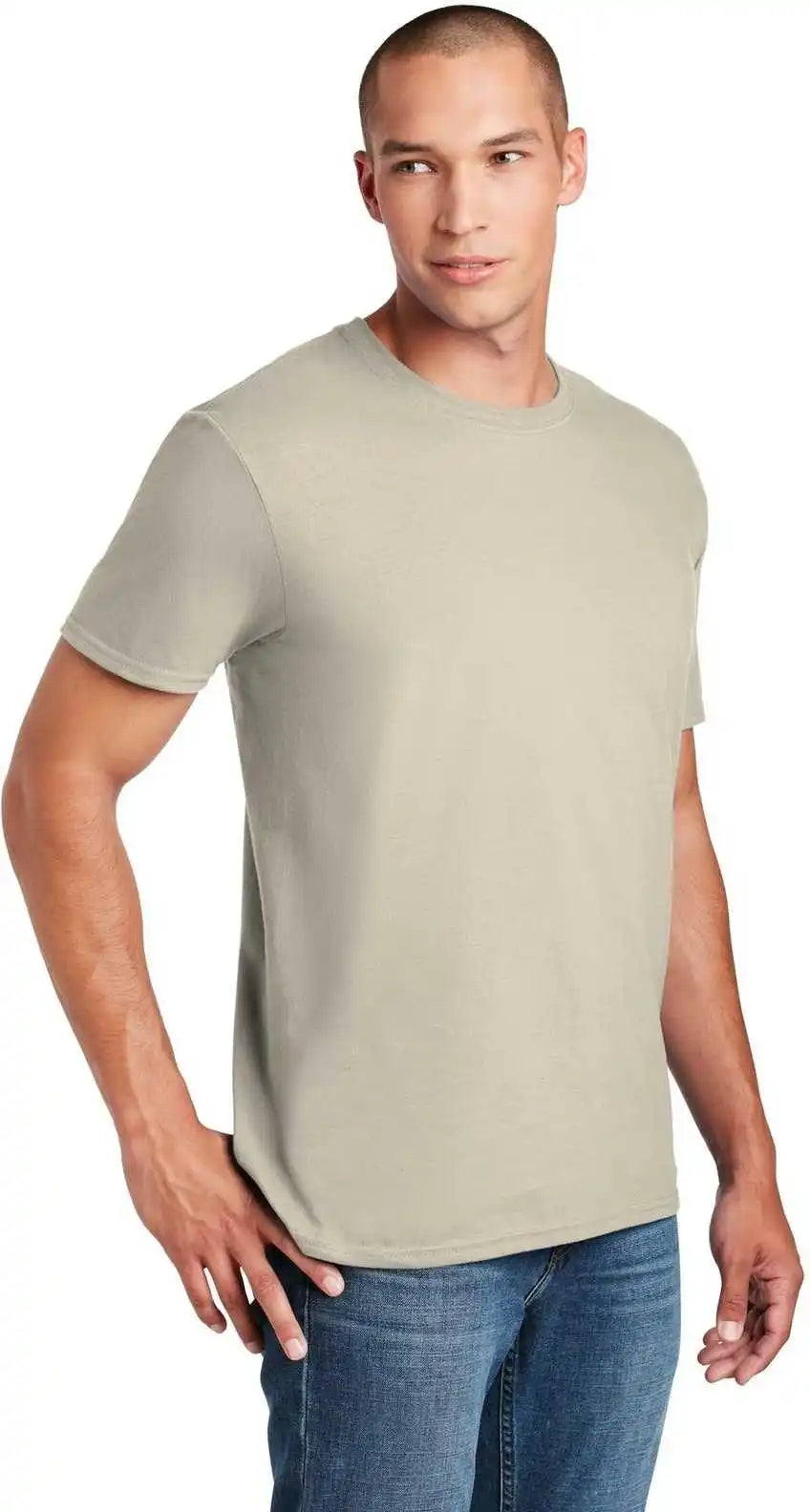 Gildan 64000 Softstyle t Shirt Sand