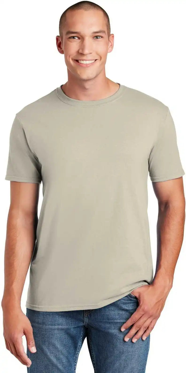 Gildan 64000 Softstyle t Shirt Sand