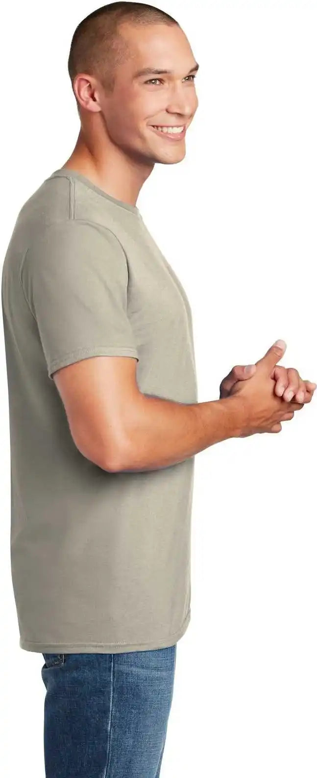 Gildan 64000 Softstyle t Shirt Sand