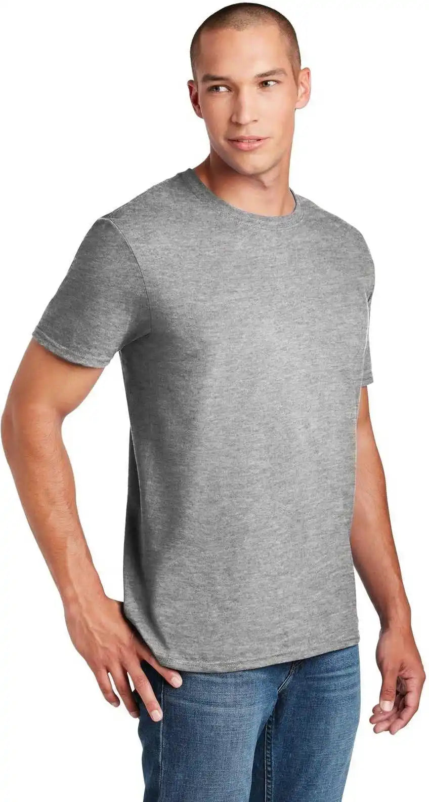 Gildan 64000 Softstyle t Shirt Sport Gray
