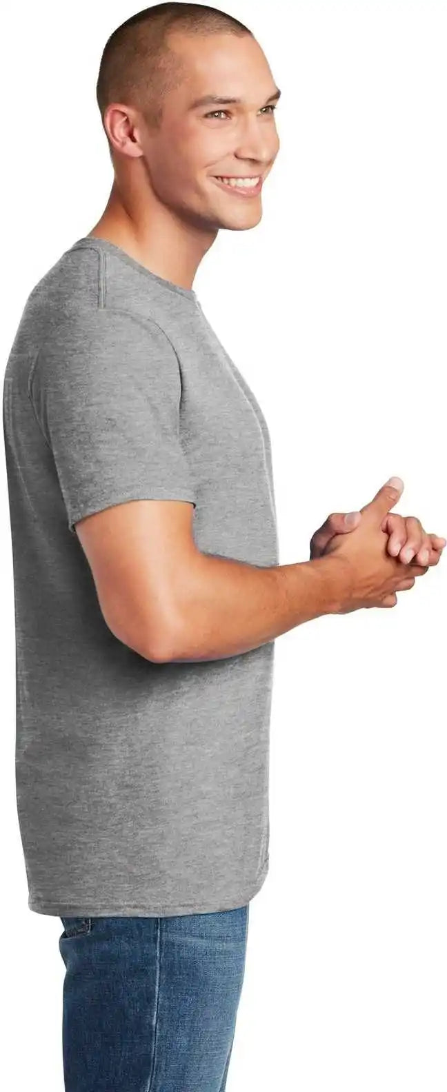 Gildan 64000 Softstyle t Shirt Sport Gray