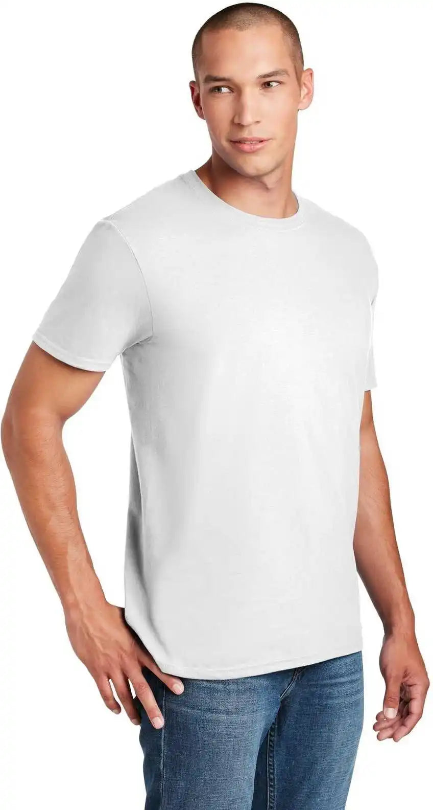 Gildan 64000 Softstyle t Shirt White