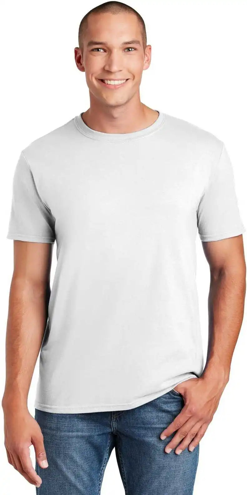Gildan 64000 Softstyle t Shirt White