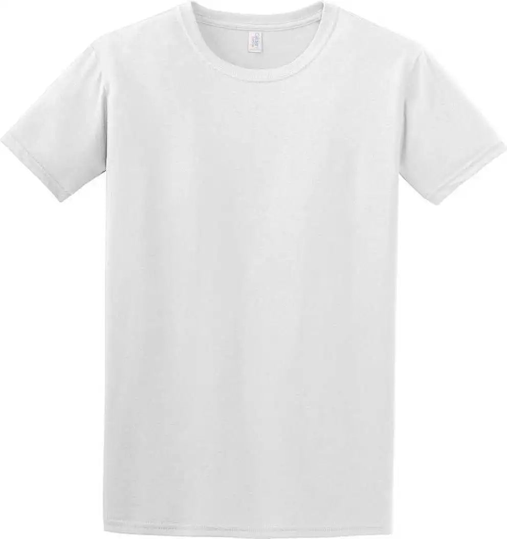 Gildan 64000 Softstyle t Shirt White