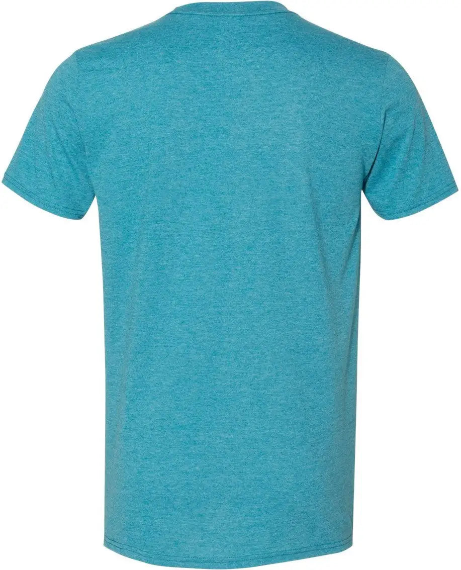 Gildan 64000 Softstyleâ T-shirt - Heather Galapagos Blue