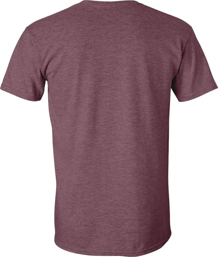 Gildan 64000 Softstyleâ T-shirt - Heather Maroon