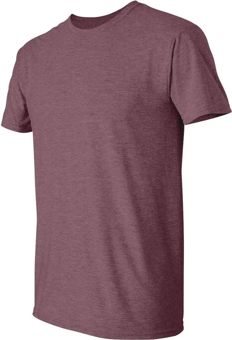 Gildan 64000 Softstyleâ T-shirt - Heather Maroon