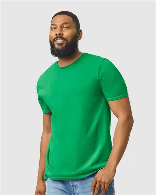 Gildan 64000 Softstyleâ T-shirt - Irish Green