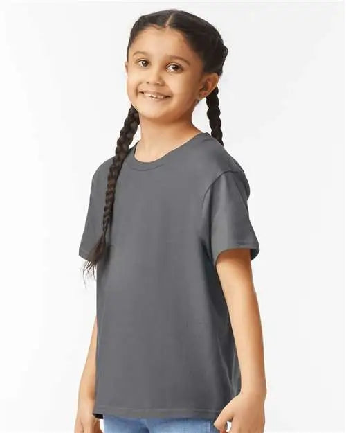 Gildan 64000b Softstyle® Youth T-shirt - Charcoal