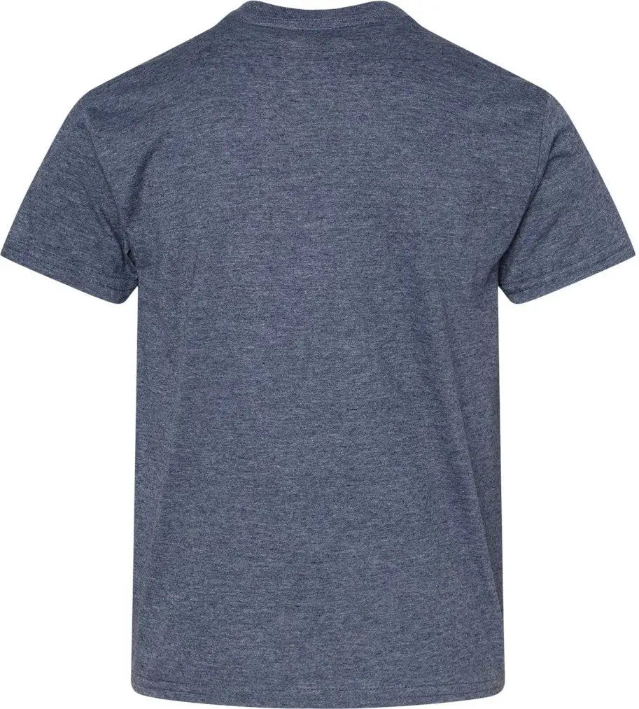 Gildan 64000b Softstyle® Youth T-shirt - Heather Navy