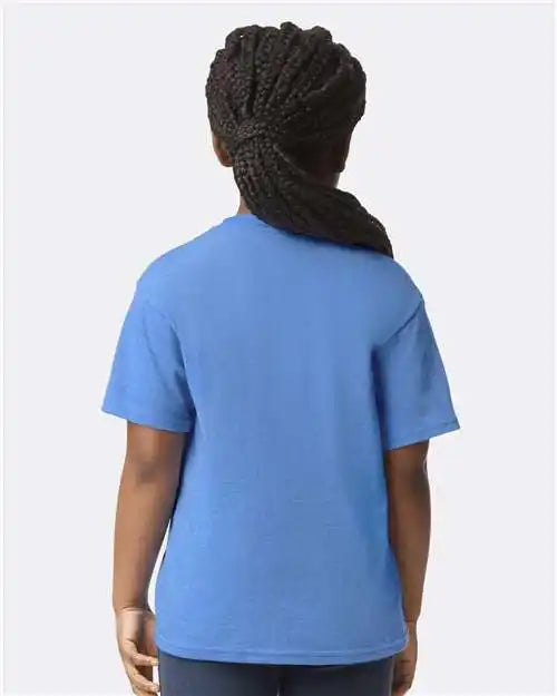Gildan 64000b Softstyle® Youth T-shirt - Heather Royal