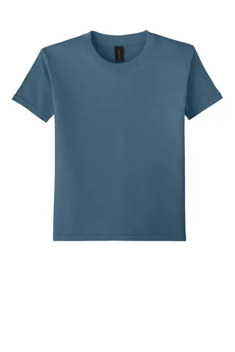 Gildan 64000b Softstyle® Youth T-shirt - Indigo Blue