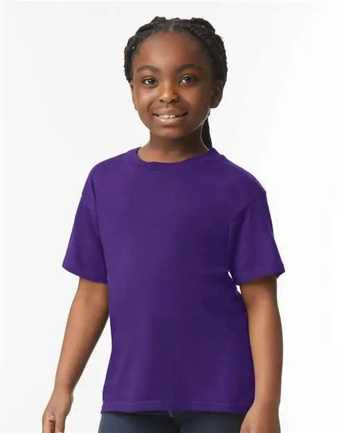 Gildan 64000b Softstyle® Youth T-shirt - Purple