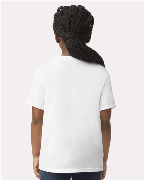 Gildan 64000b Softstyle® Youth T-shirt - White