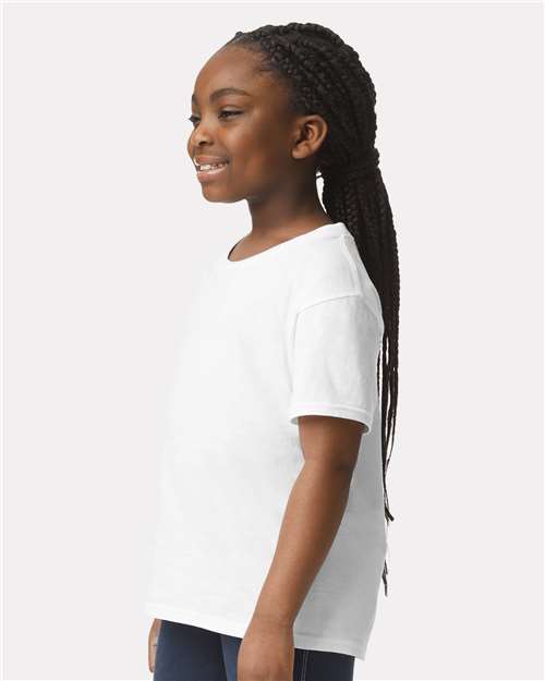 Gildan 64000b Softstyle® Youth T-shirt - White