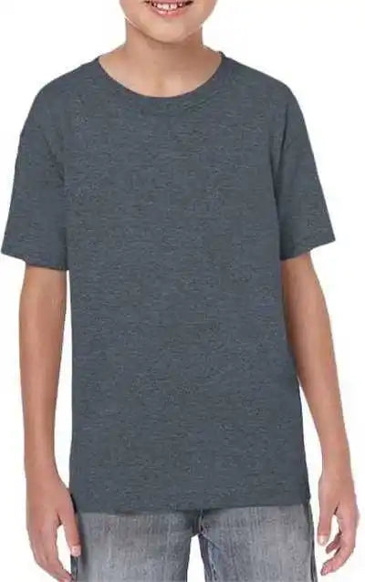 Gildan 64000b Softstyle Youth T-shirt - Dark Heather