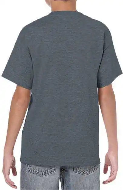 Gildan 64000b Softstyle Youth T-shirt - Dark Heather