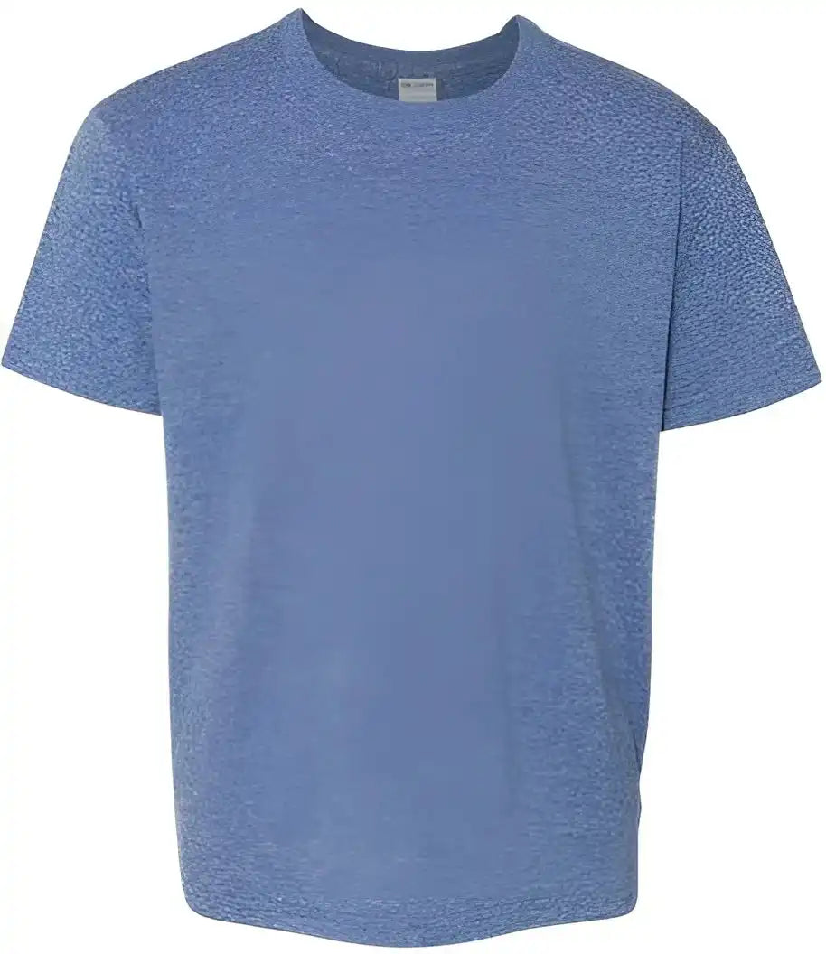 Gildan 64000b Softstyle Youth T-shirt - Heather Royal