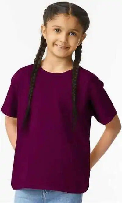 Gildan 64000b Softstyle Youth t Shirt Maroon
