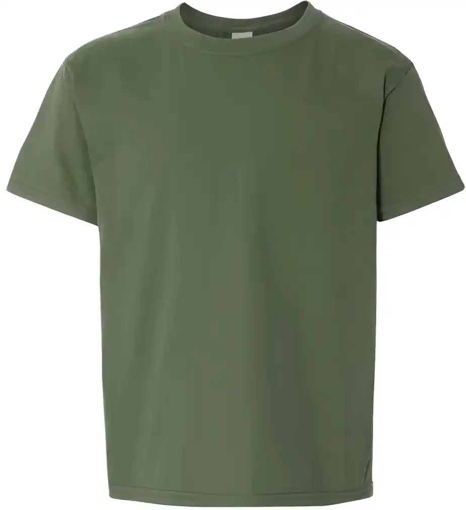 Gildan 64000b Softstyle Youth T-shirt - Military Green