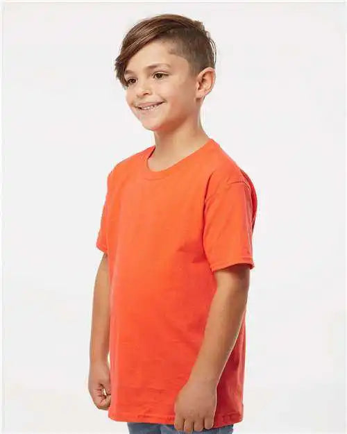 Gildan 64000b Softstyle Youth t Shirt Orange