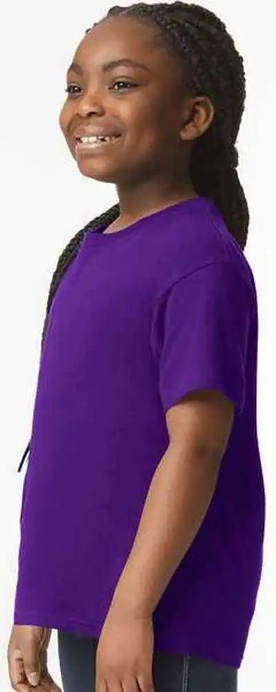 Gildan 64000b Softstyle Youth T-shirt - Purple