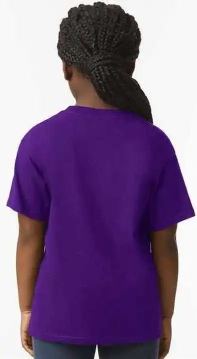 Gildan 64000b Softstyle Youth T-shirt - Purple