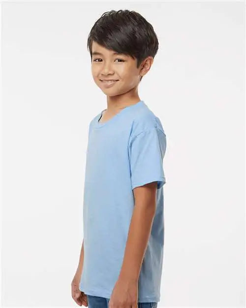 Gildan 64000b Softstyleâ Youth T-shirt - Light Blue