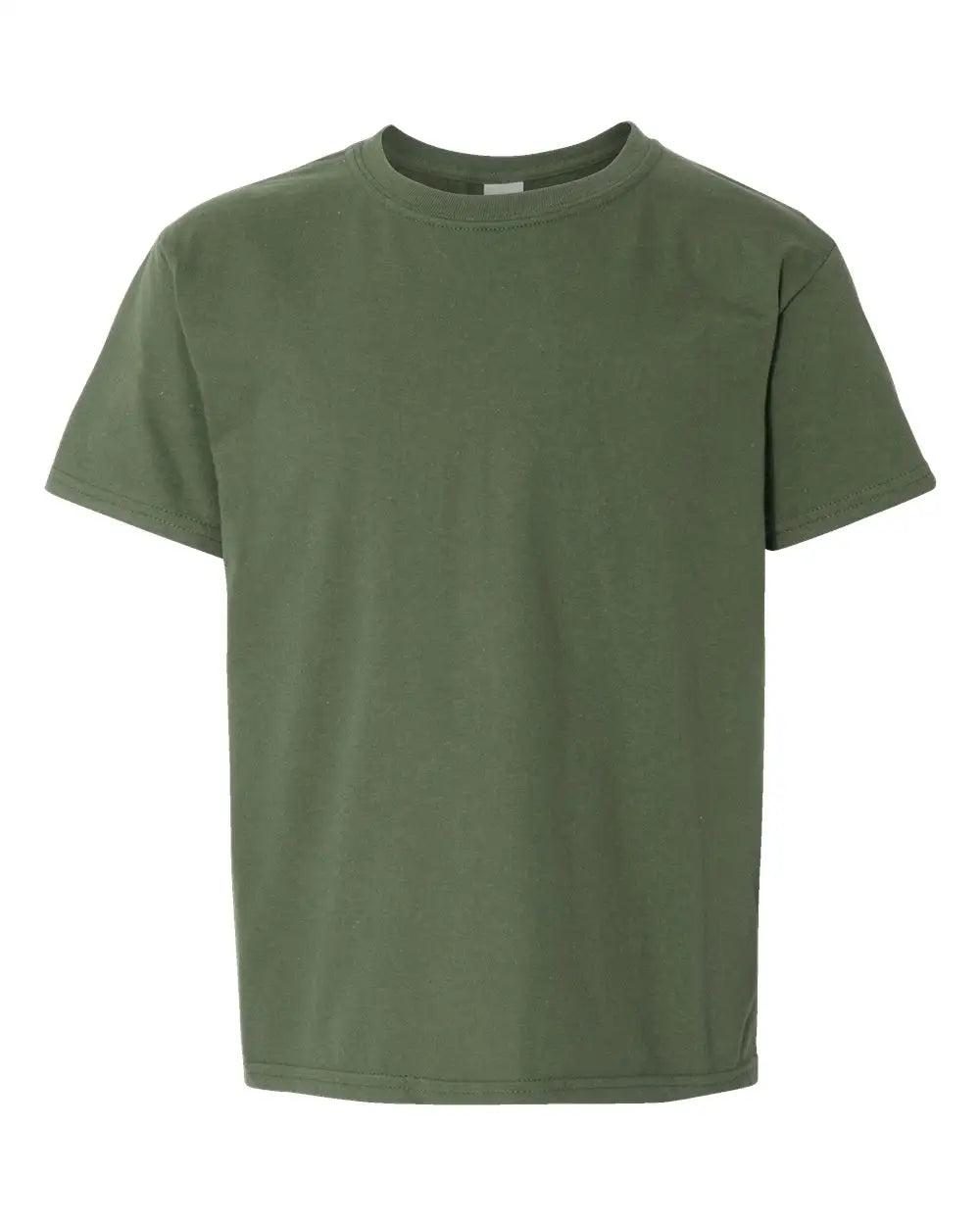 Gildan 64000b Softstyleâ Youth T-shirt - Military Green