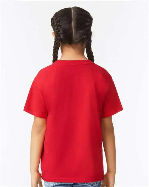 Gildan 64000b Softstyleâ Youth T-shirt - Red