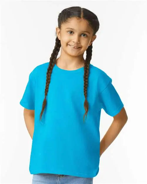 Gildan 64000b Softstyleâ Youth T-shirt - Sapphire