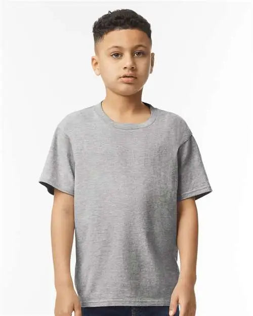Gildan 64000b Softstyleâ Youth T-shirt - Sport Grey