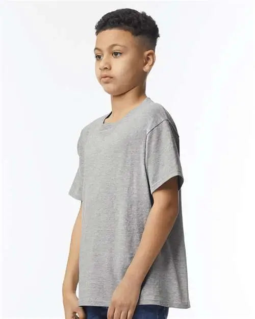 Gildan 64000b Softstyleâ Youth T-shirt - Sport Grey