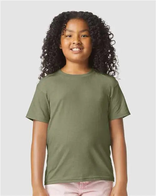 Gildan 64000bcvc Softstyle® Youth Cvc T-shirt - Cactus
