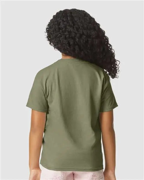 Gildan 64000bcvc Softstyle® Youth Cvc T-shirt - Cactus