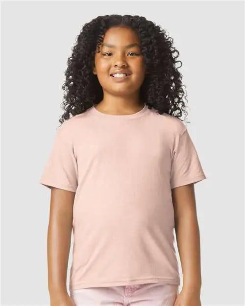 Gildan 64000bcvc Softstyle® Youth Cvc T-shirt - Dusty Rose