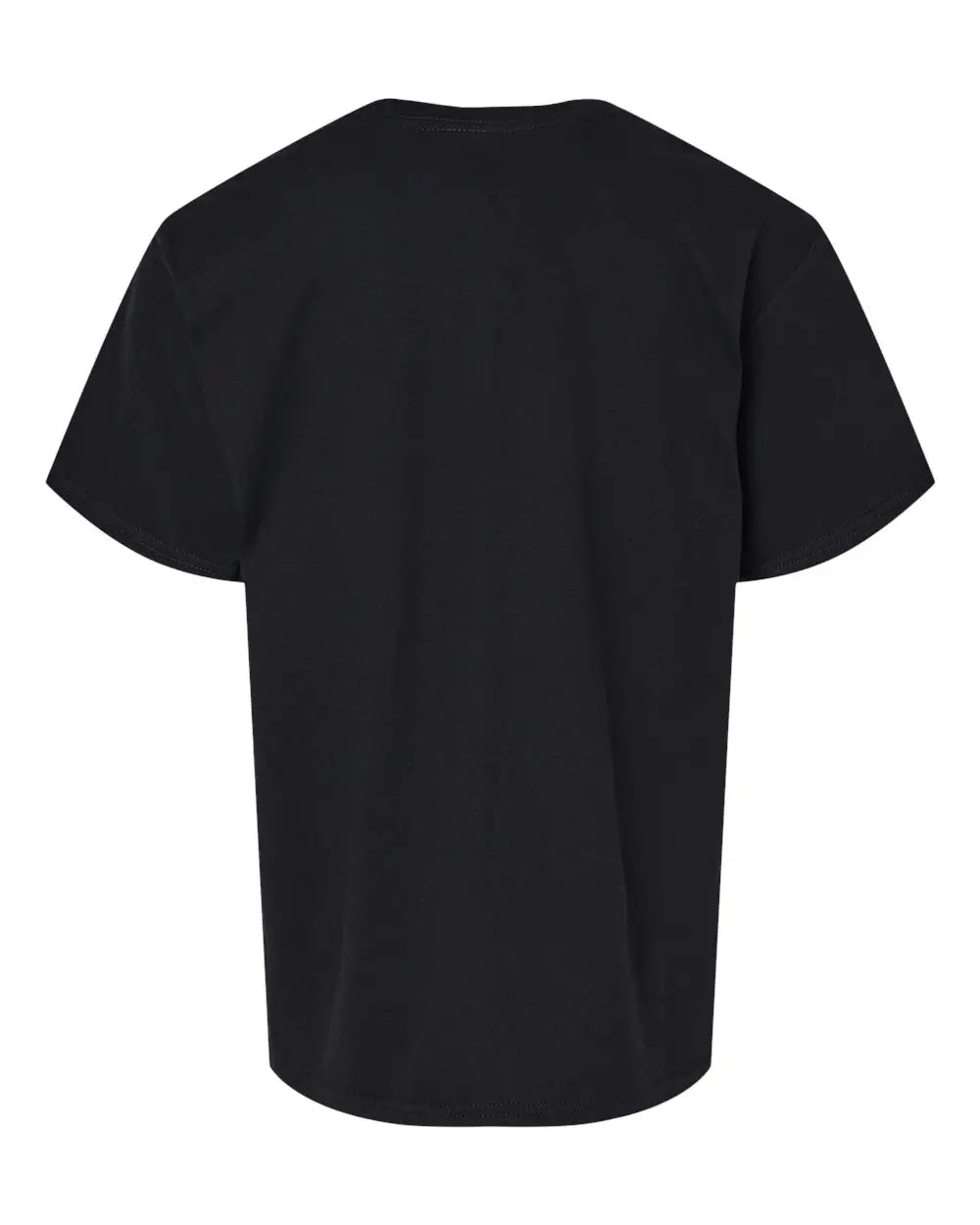 Gildan 64000bcvc Softstyle® Youth Cvc T-shirt - Pitch Black