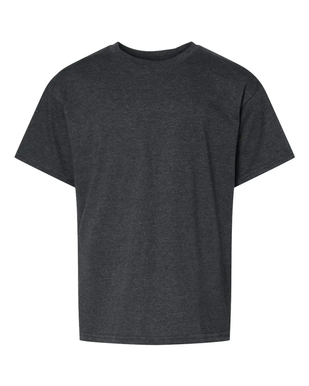 Gildan 64000bcvc Softstyle® Youth Cvc T-shirt - Pitch Black Mist - Xs