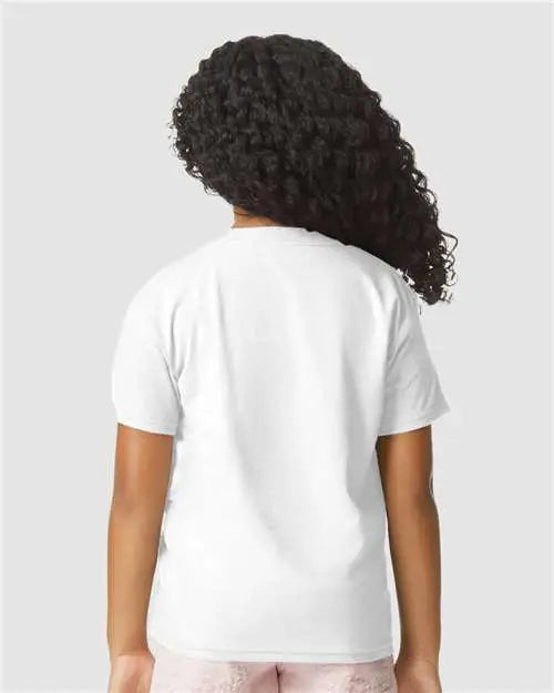 Gildan 64000bcvc Softstyle® Youth Cvc T-shirt - White