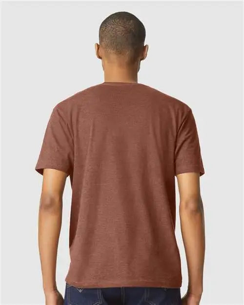 Gildan 64000cvc Softstyle® Cvc T-shirt - Cocoa Mist