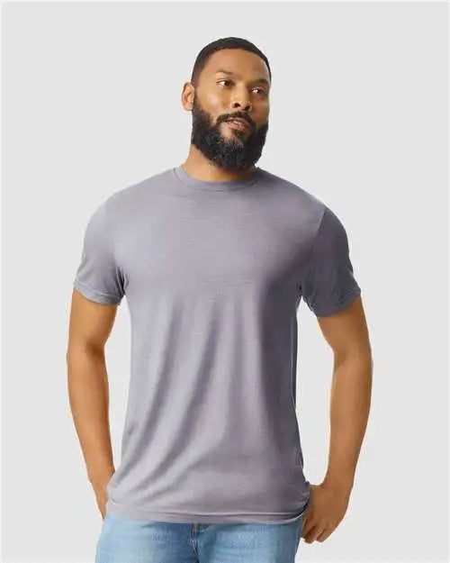 Gildan 64000cvc Softstyle® Cvc T-shirt - Sport Grey